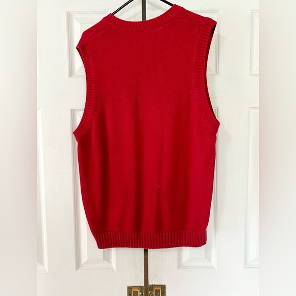 Sweater Vest ivy crew men size medium red - Picture 2 of 3